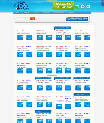 Pagina web Soraya Rooms